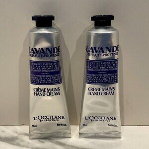 L'Occitane Lavender Essential Oil HAND CREAM 30ML X 2 NEW